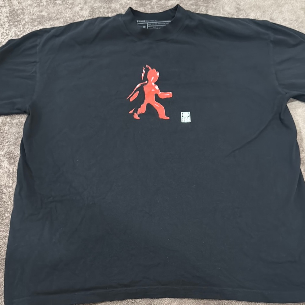 Astroworld Black T-Shirt with Red Graphic